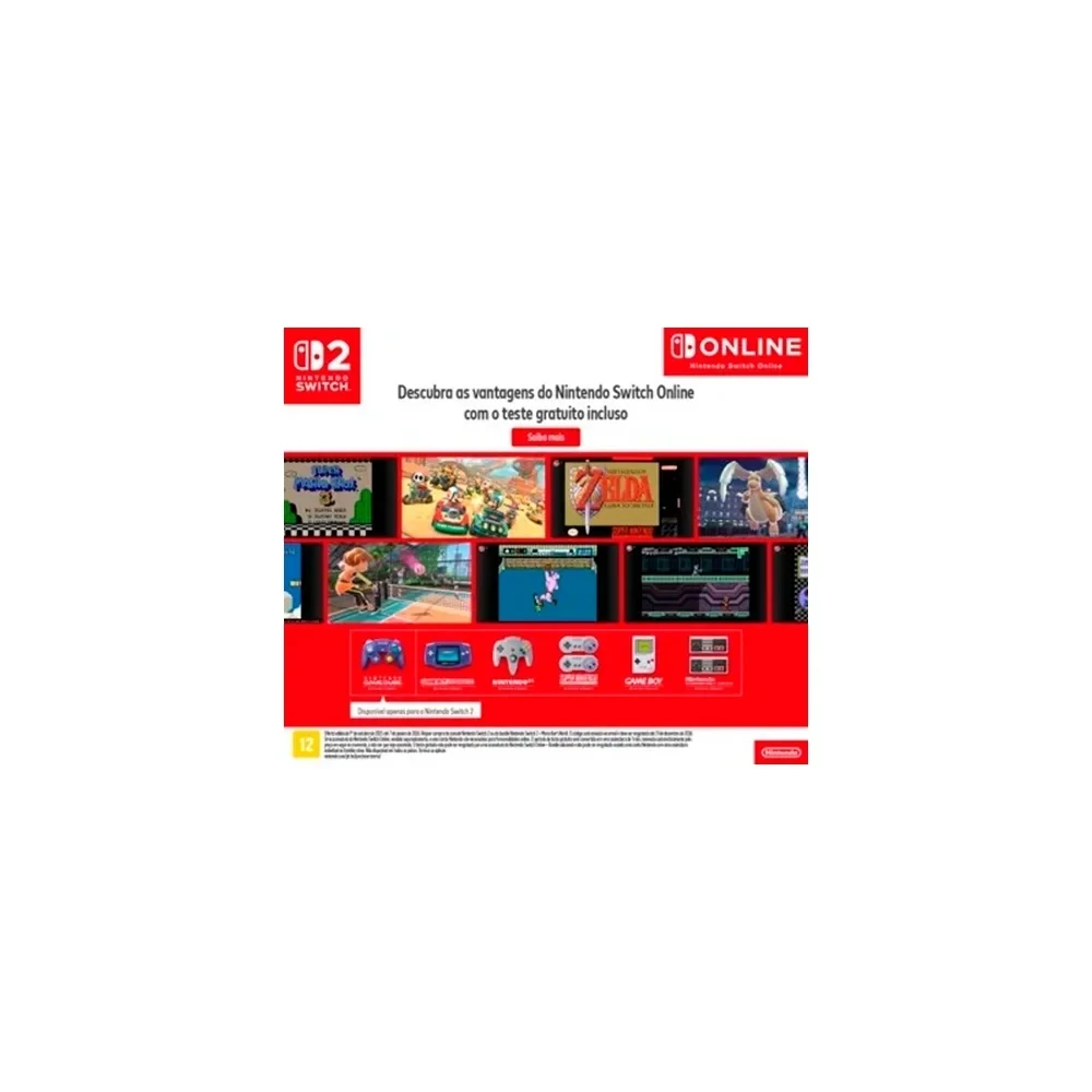 Console Nintendo Switch 2 + Pokemon Legends: Z-A, Modelo Nacional de Tomada - NT000057NSW