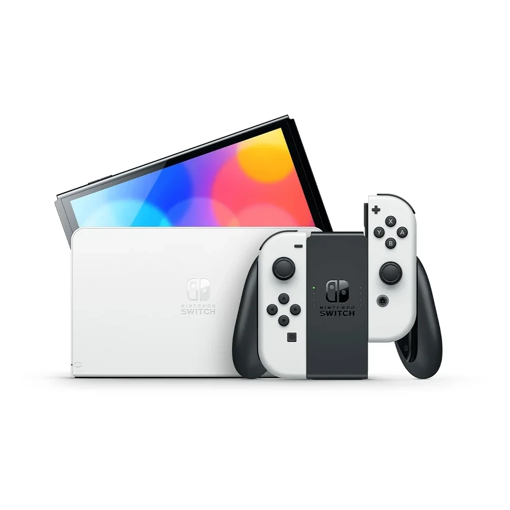 Console Nintendo Switch OLED + Super Mario Bros. Wonder + 3MO NOS - NT000053NSW